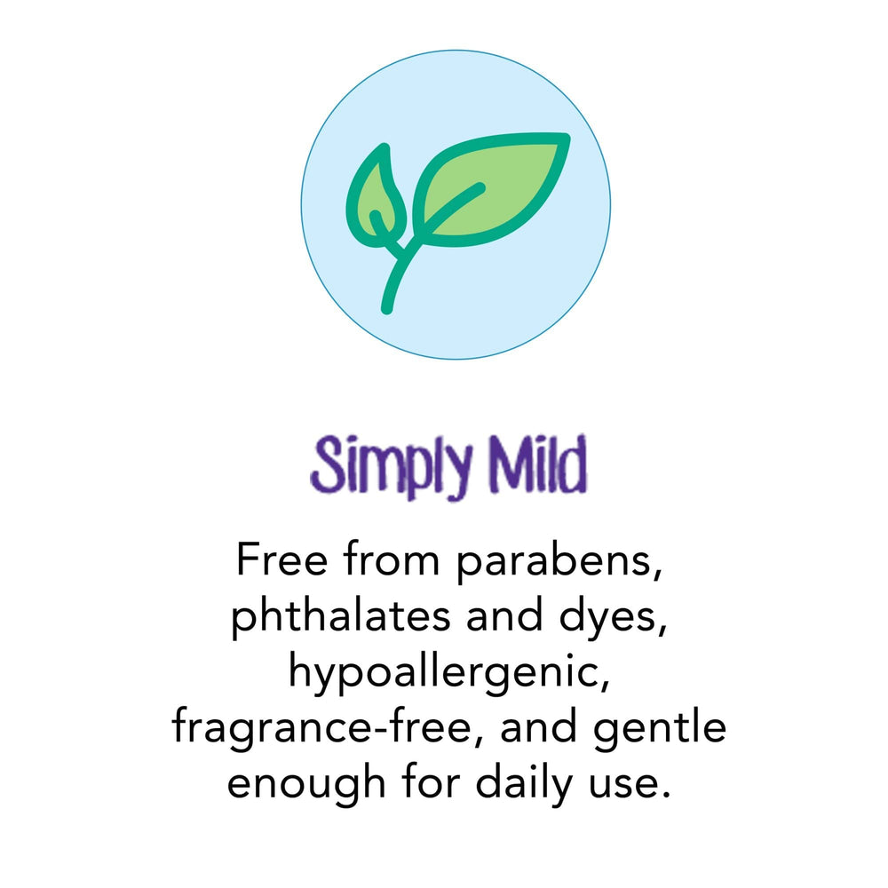 Desitin barrier-cream visual illustrates a durable protective layer on baby skin