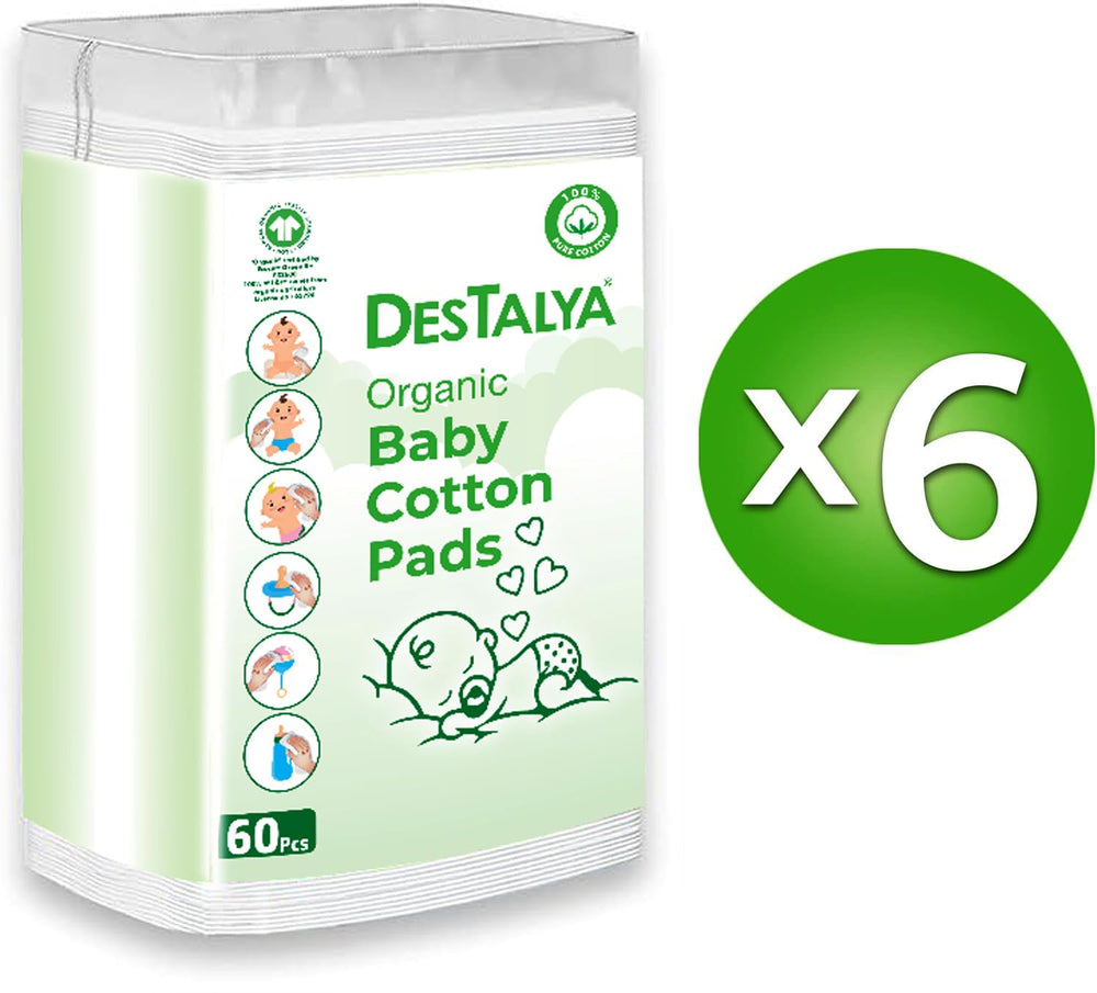 DESTALYA six pack 360 count packaging supporting on the go cleaning routines