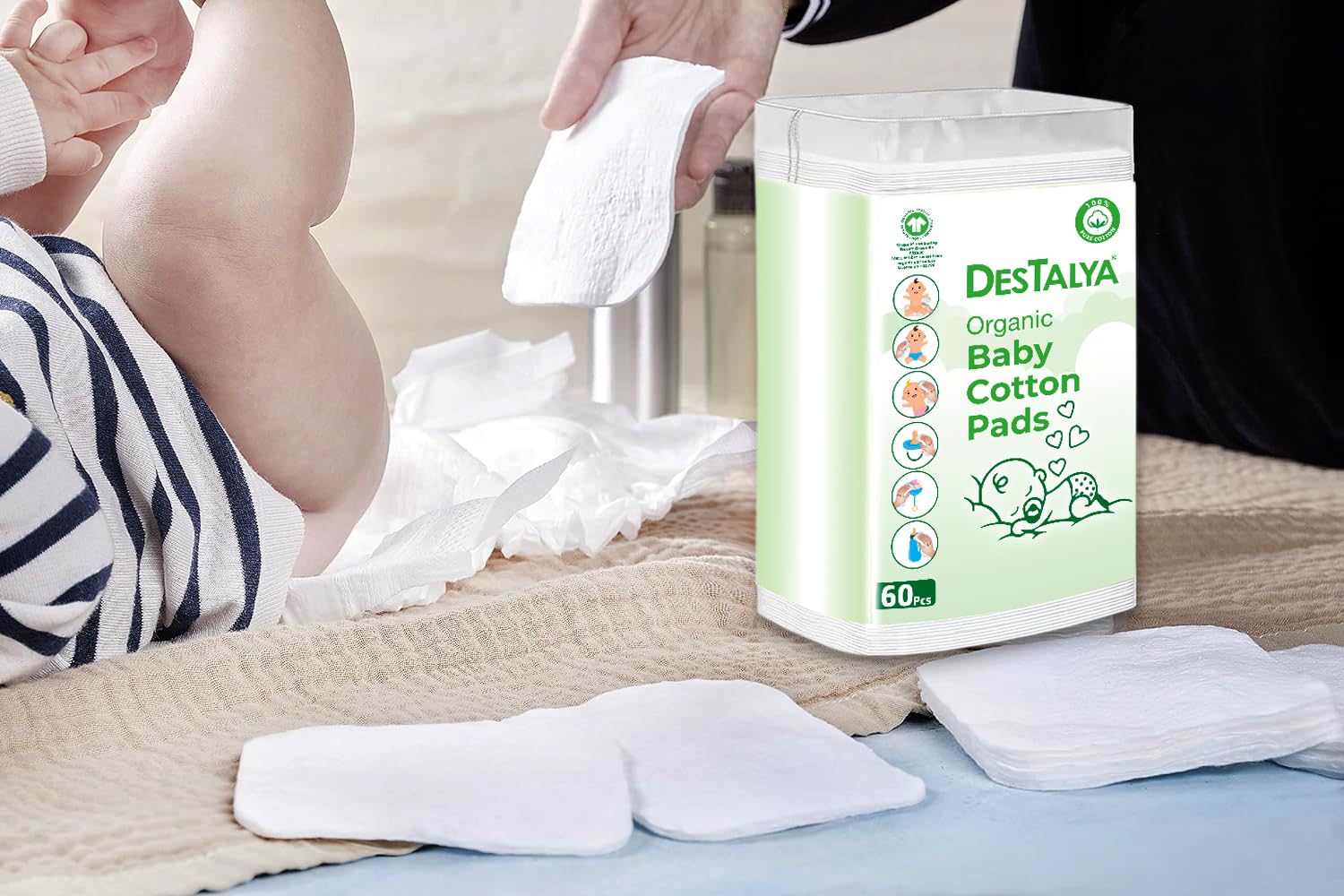 DESTALYA soft washcloths for personal care offering plush, comfortable daily cleansing