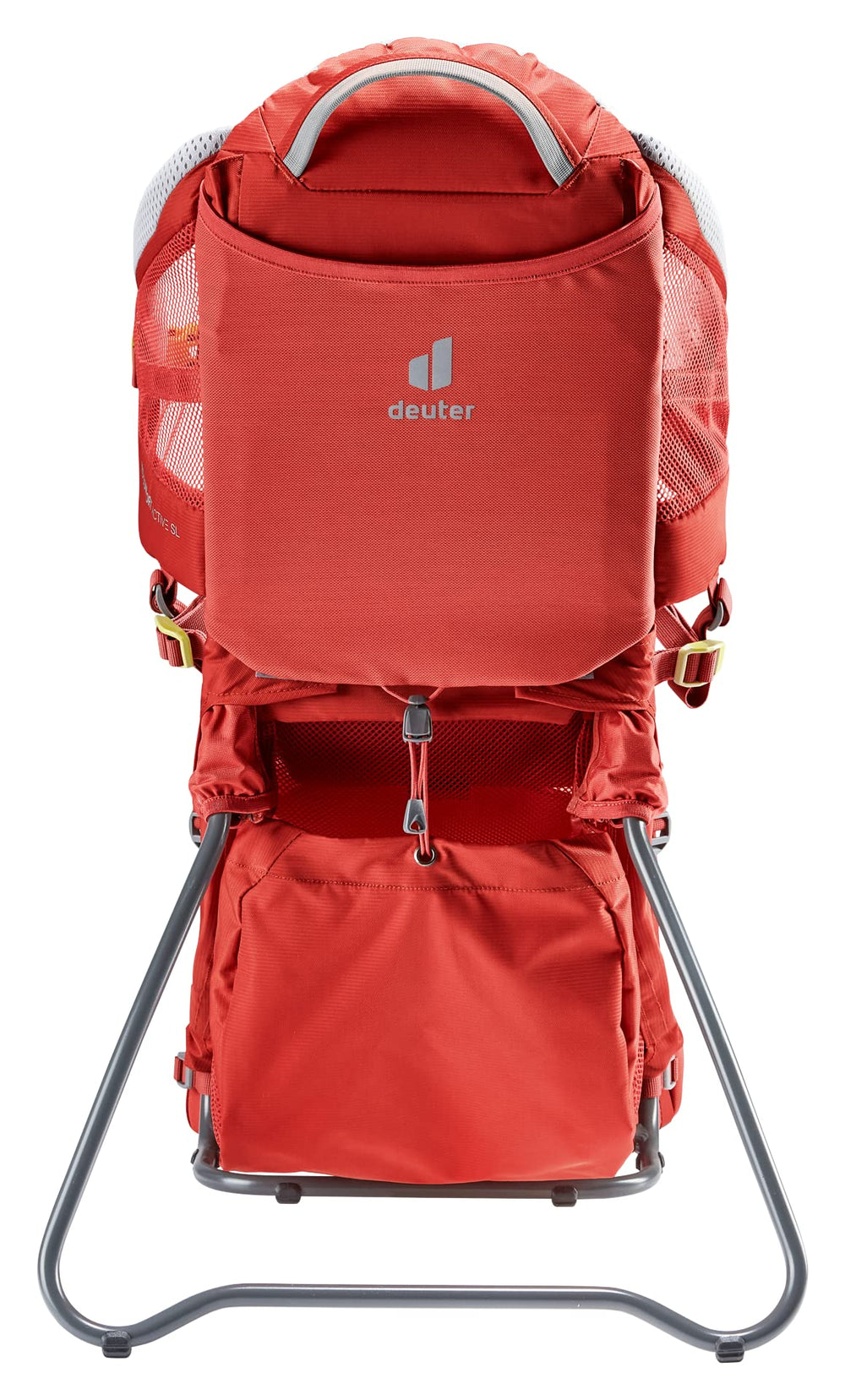 Deuter Kid Comfort Active SL adjustable hip fins enhance stability.