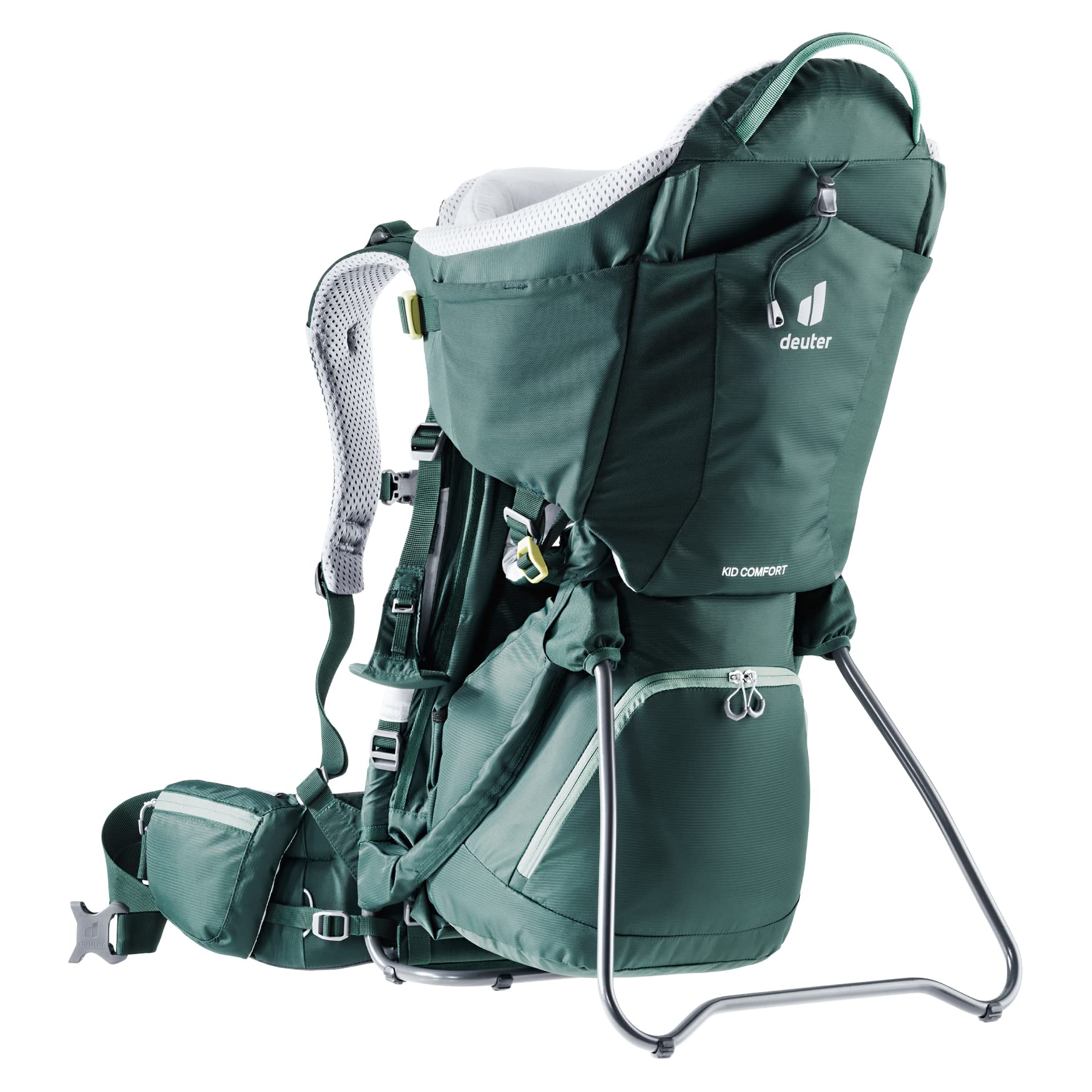 Deuter Kid Comfort back-ventilation for comfortable hiking with toddlers