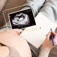DEYIXUN ultrasound frame 4x6 newborn photo slot supports memories beautifully
