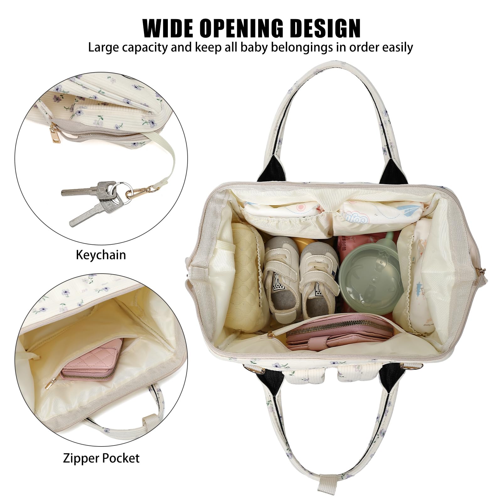 Dezcrab ergonomic shoulder straps distribute weight for comfortable all-day wear.