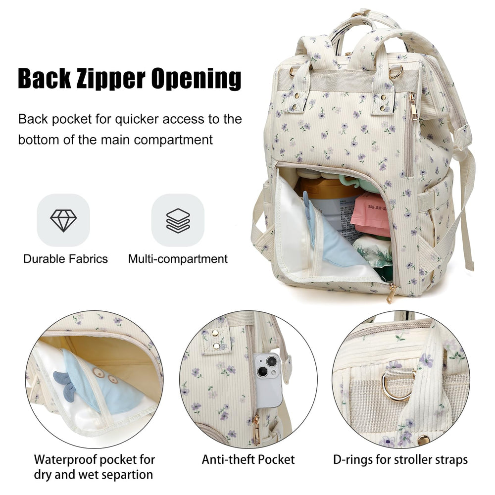 Dezcrab side pockets provide quick access to tissues and bottles.