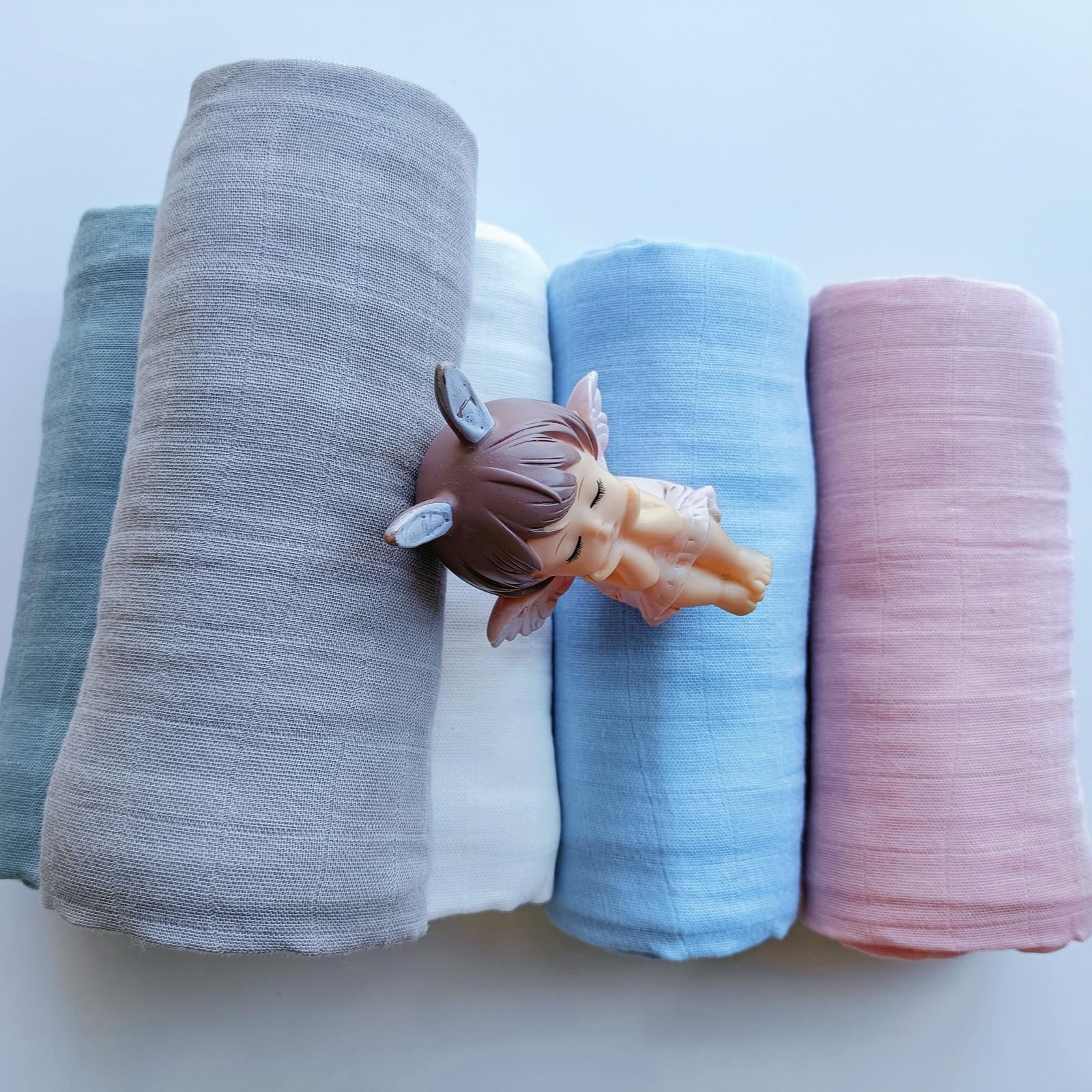 DEZIGKA machine-washable swaddle that stays soft after washing