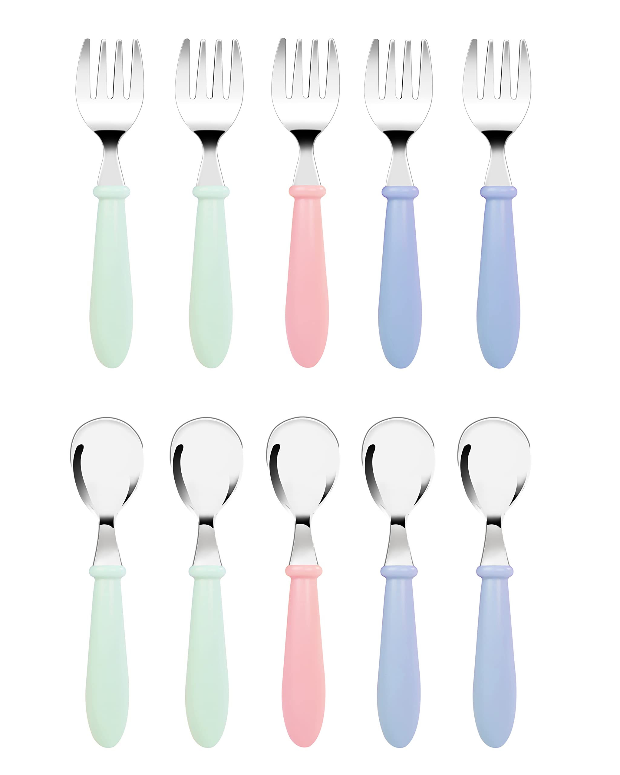 DF DUALFERV toddler utensils packaged for easy use