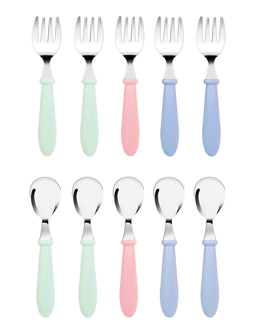 DF DUALFERV toddler utensils packaged for easy use