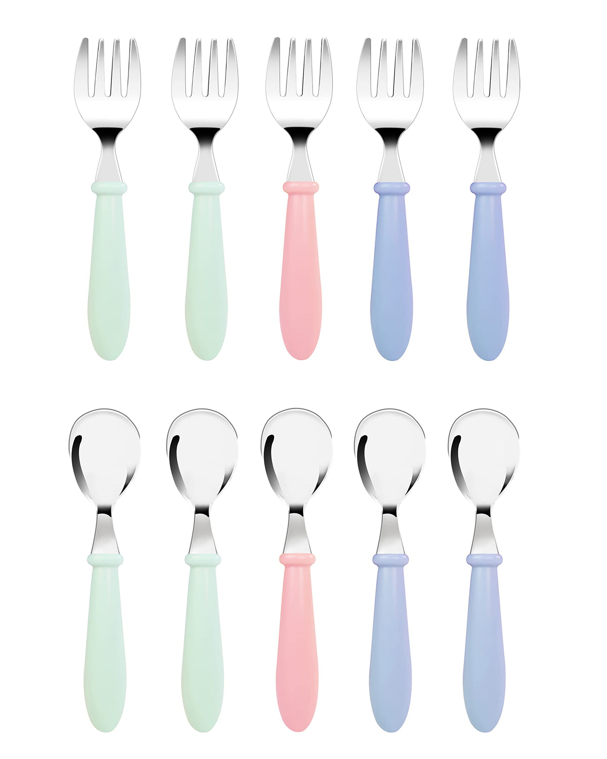 DF DUALFERV toddler utensils packaged for easy use