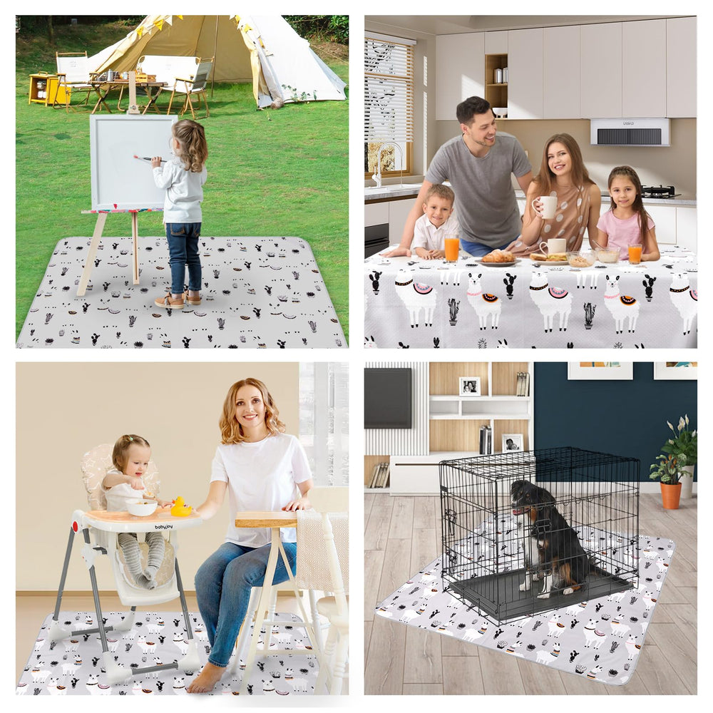 DFHY spill-proof catcher helps reduce dropped-food mess.