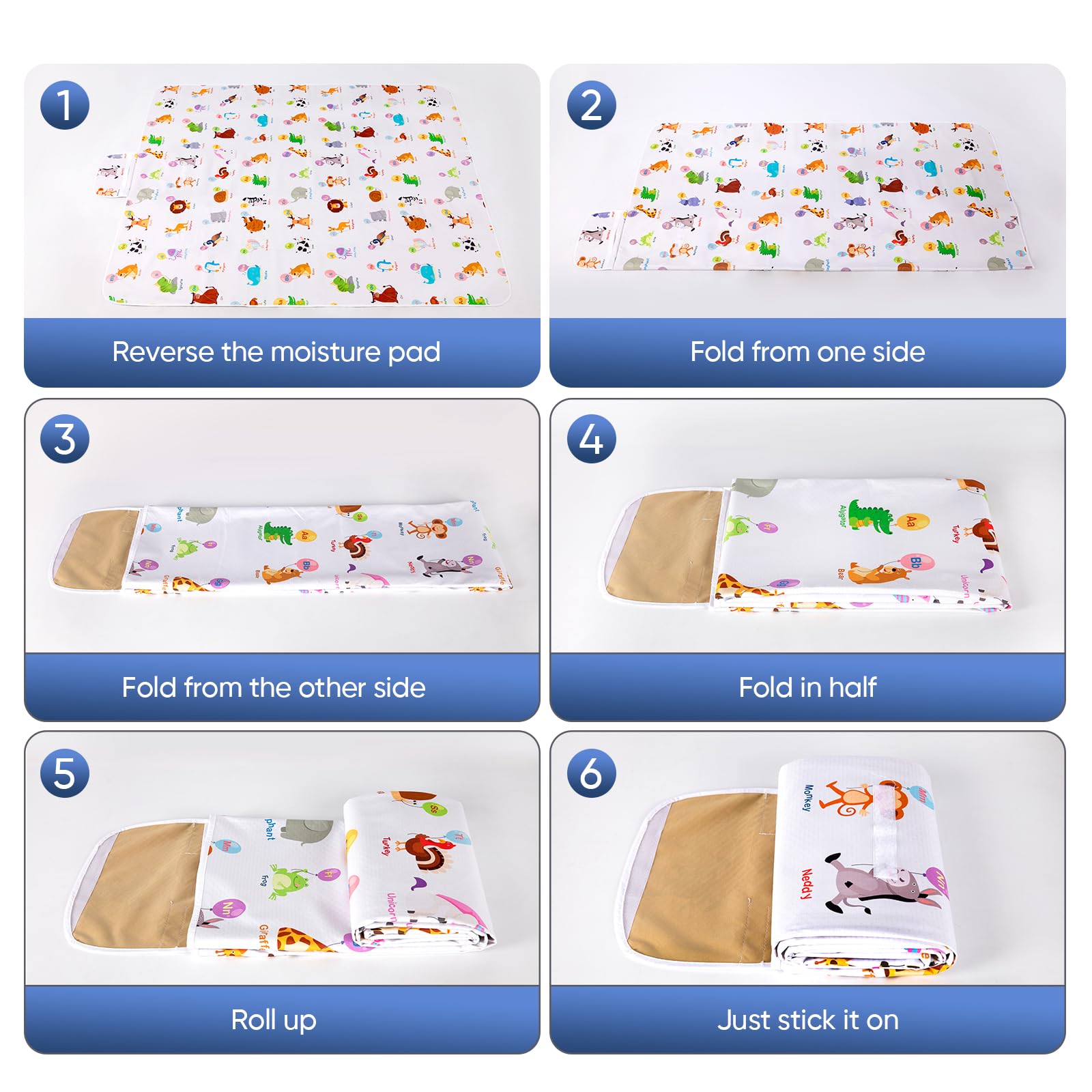DFHY foldable blanket with carry bag for easy beach or park packing