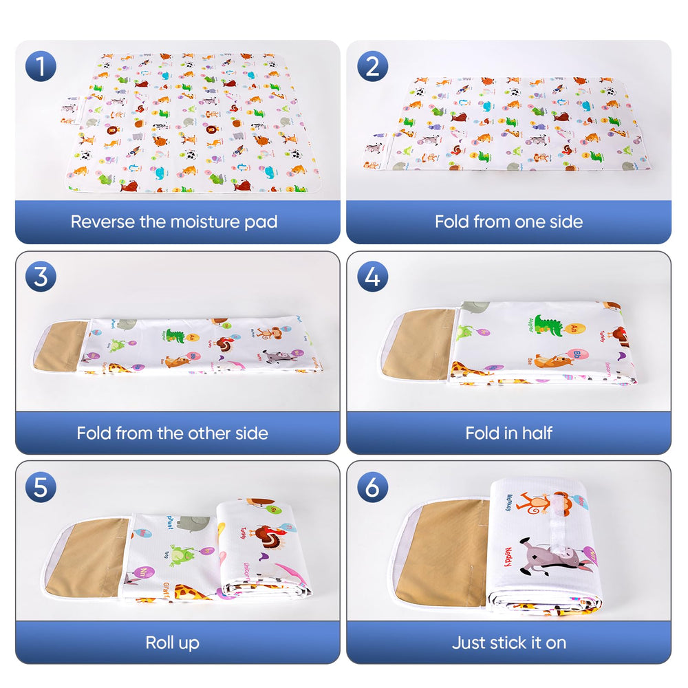 DFHY foldable blanket with carry bag for easy beach or park packing