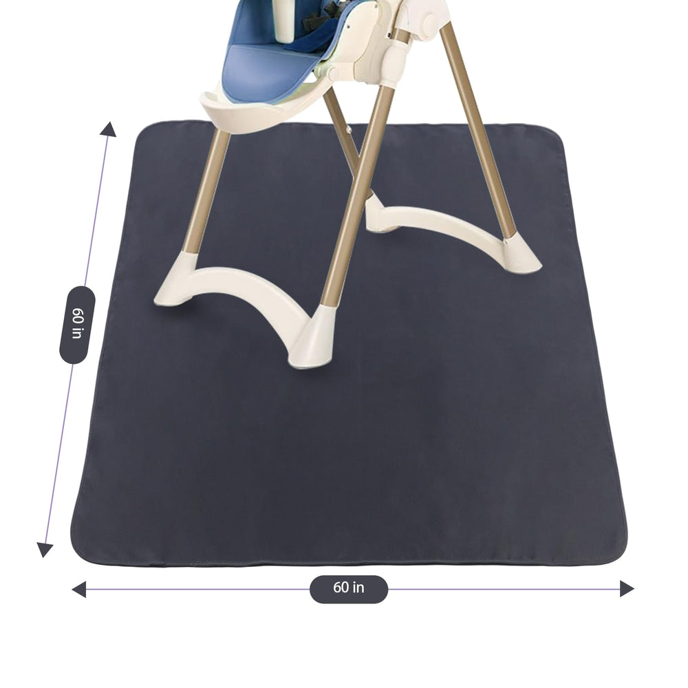 DFHY washable splat mat resists stains and wipes clean easily