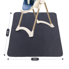 DFHY washable splat mat resists stains and wipes clean easily