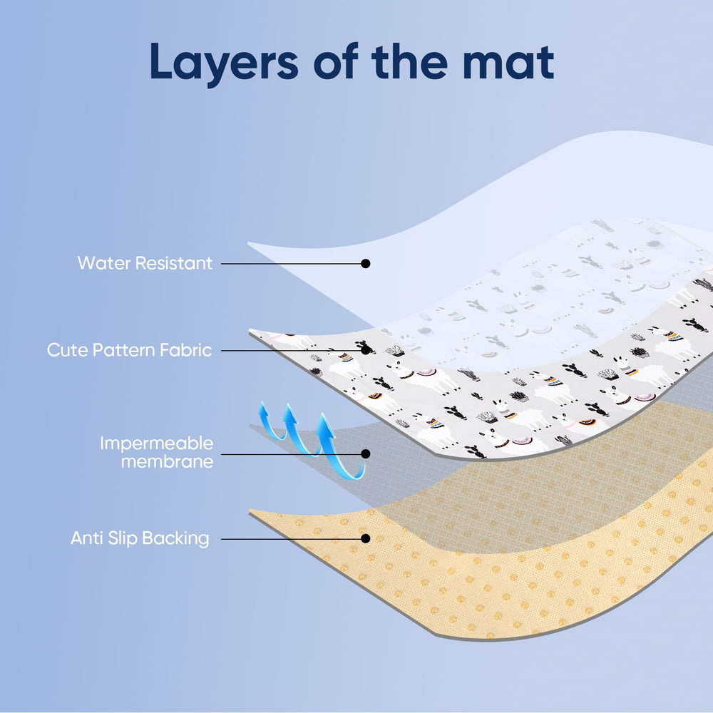 DFHY waterproof picnic blanket at the beach shields from damp sand