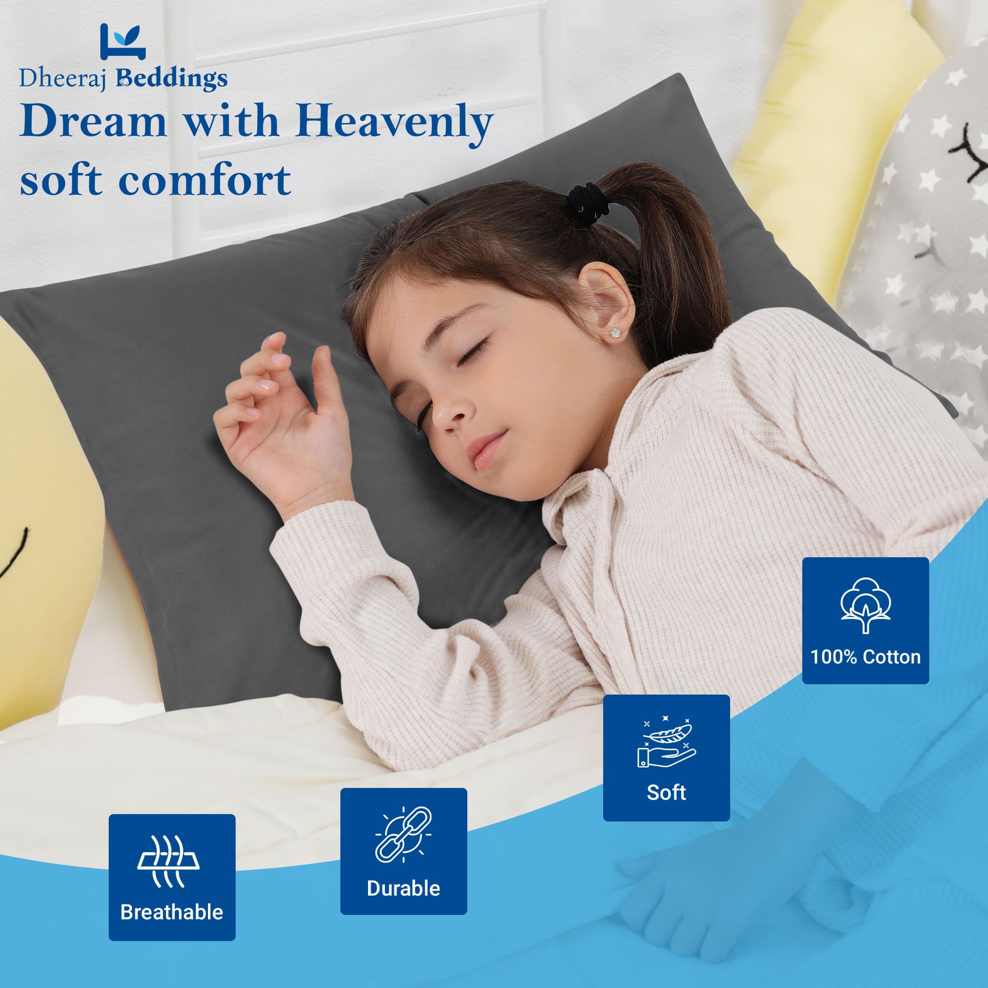 Dheeraj Beddings easy-care machine washable design simplifies laundry