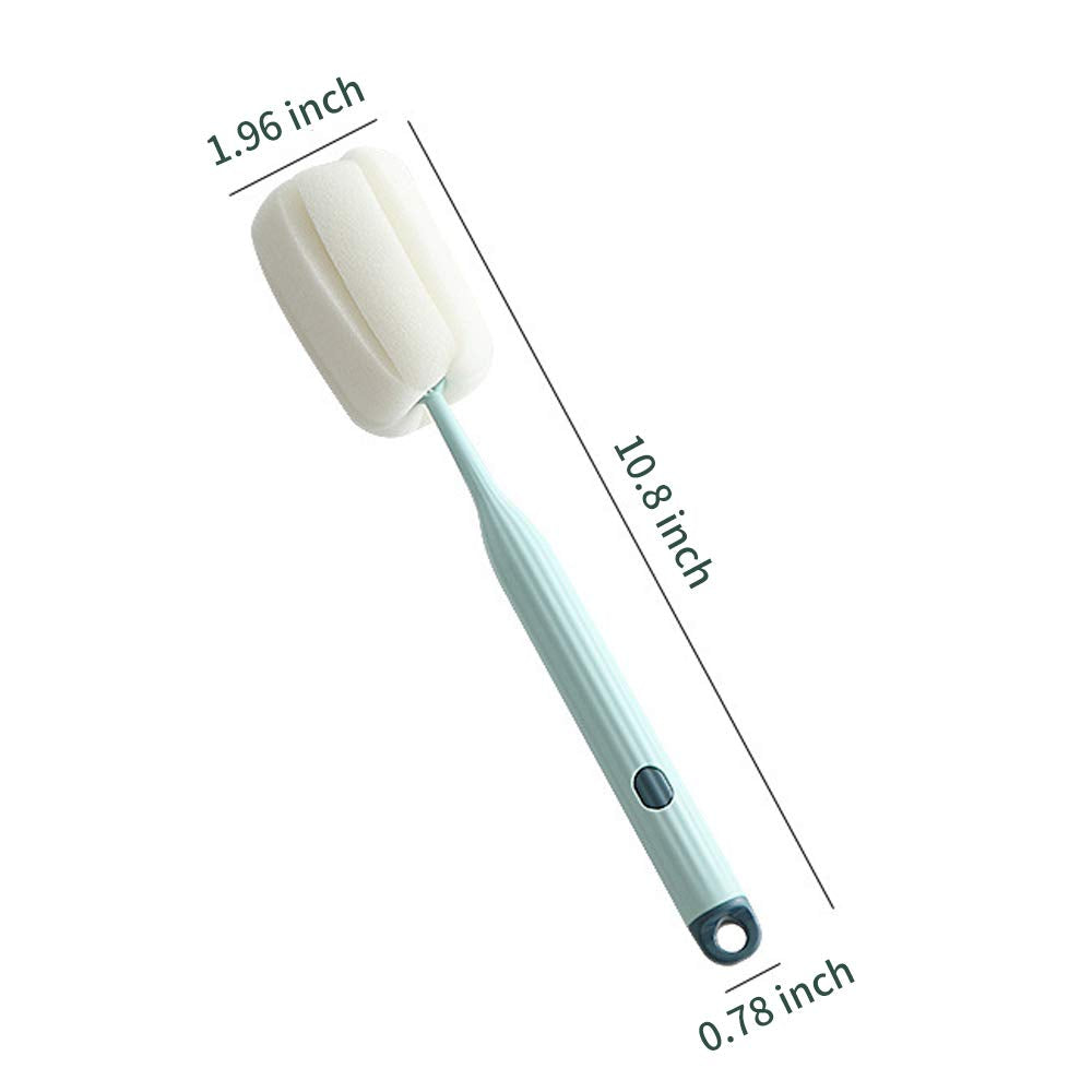 DI QIU REN Bottle Soft Brush ergonomic handle enables easy 360-degree cleaning.