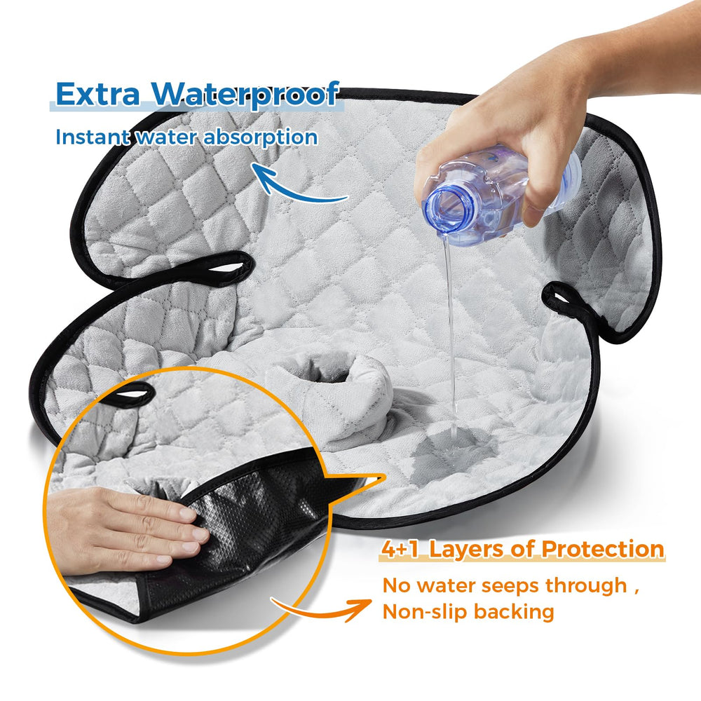 Diaboloro machine-washable grey liner dryer safe for busy families