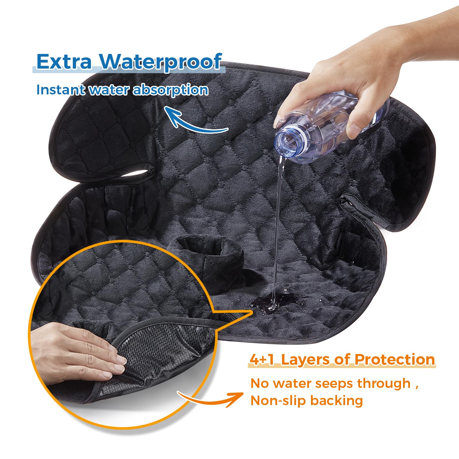 Diaboloro universal fit works with car seats, strollers, and boosters.