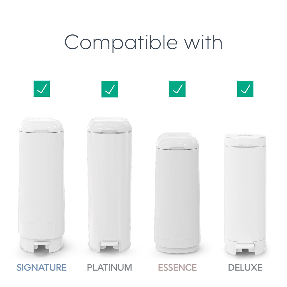Diaper Genie Easy Roll durable multi-layer film for strong containment.