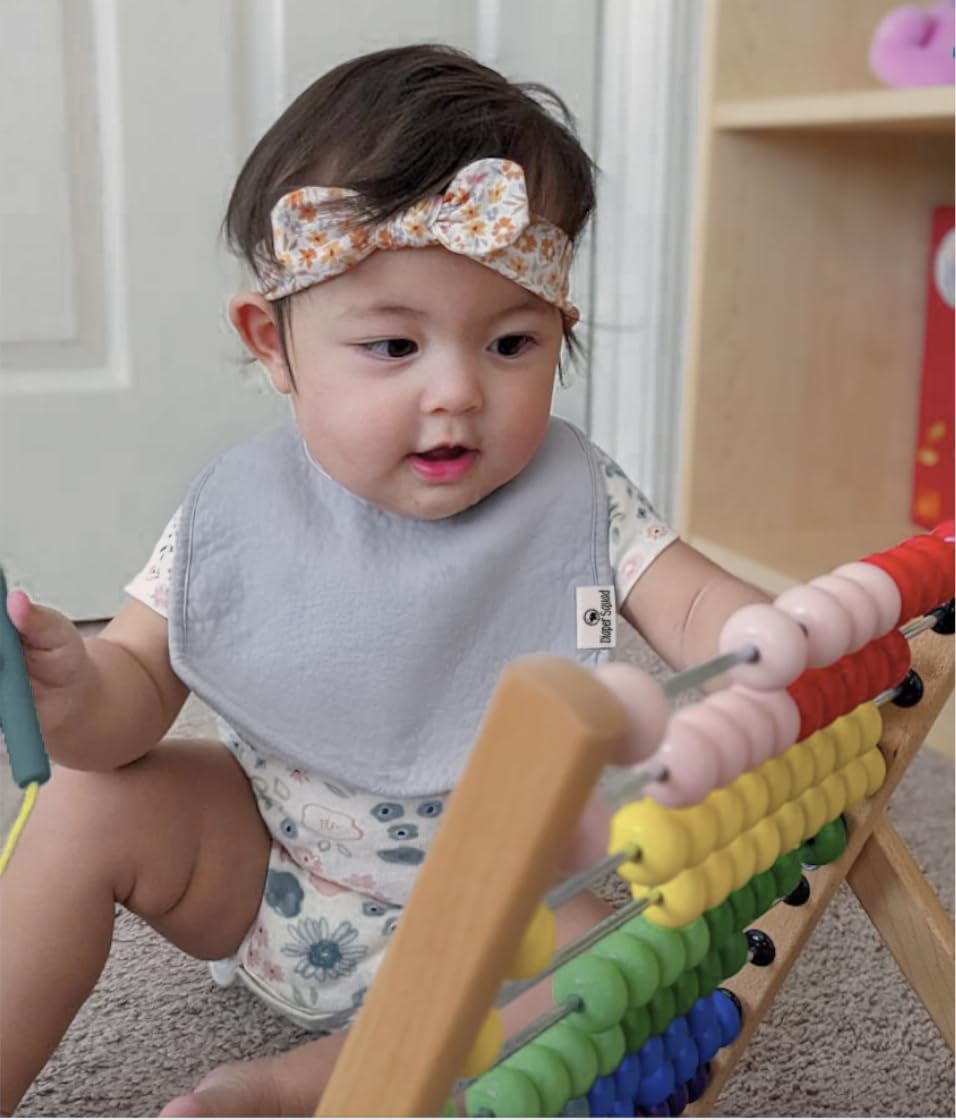 Diaper Squad gift-set bibs make a thoughtful shower gift for new parents.