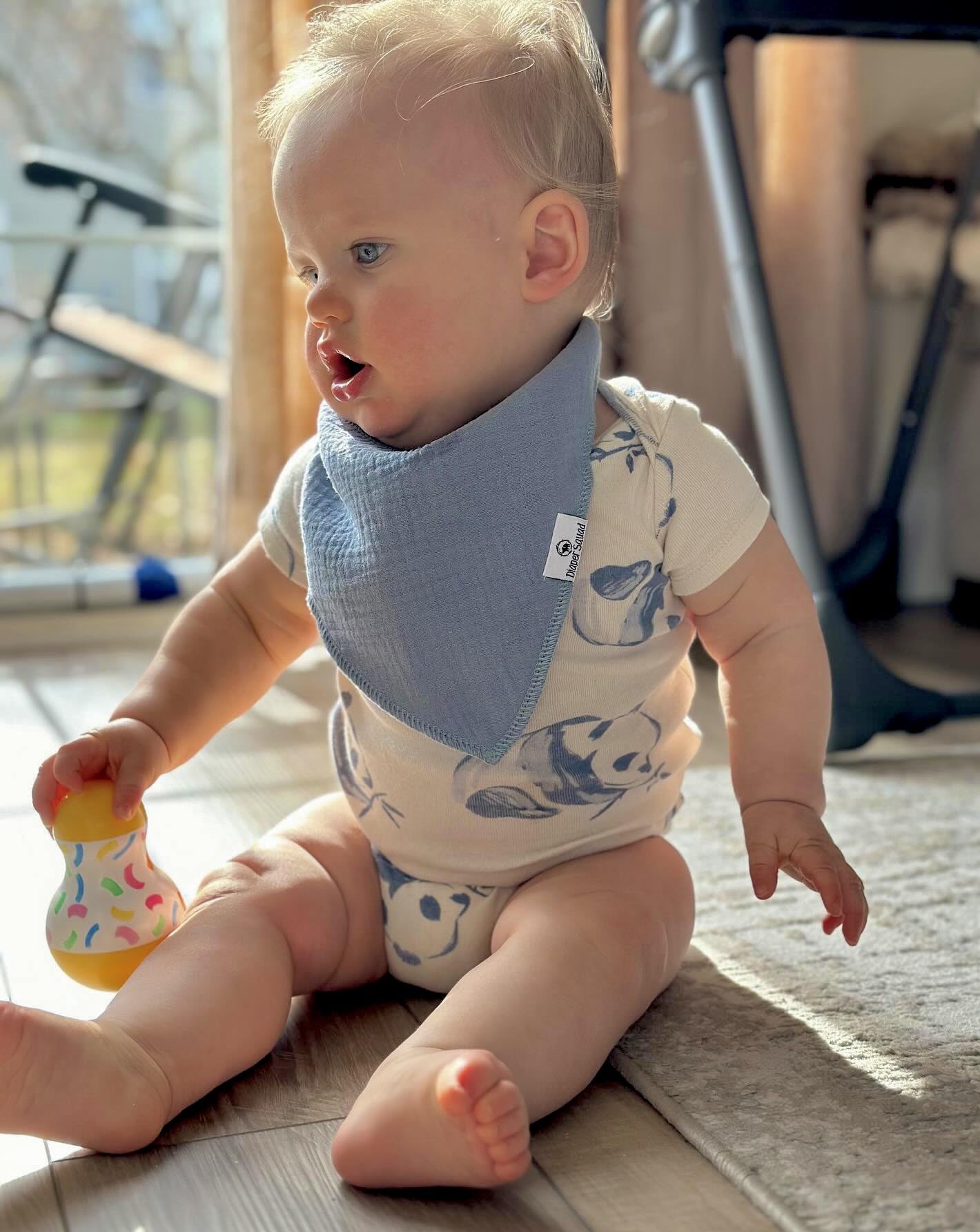 Diaper Squad hypoallergenic materials protect delicate skin while absorbing moisture