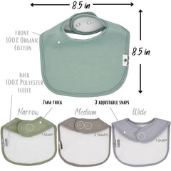 Diaper Squad hypoallergenic materials protect sensitive skin while supporting gentle drool management.