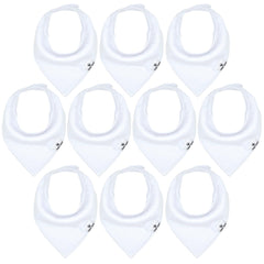 Diaper Squad 10pack bibs assortment shows mix and match designs for versatile outfits