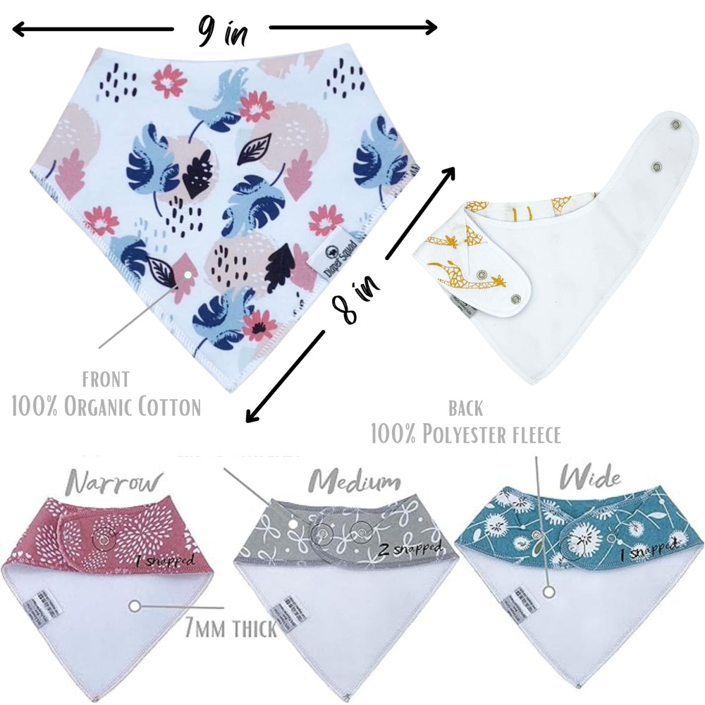 Diaper Squad double-layer fabric highlighting absorbency to keep clothes dry.