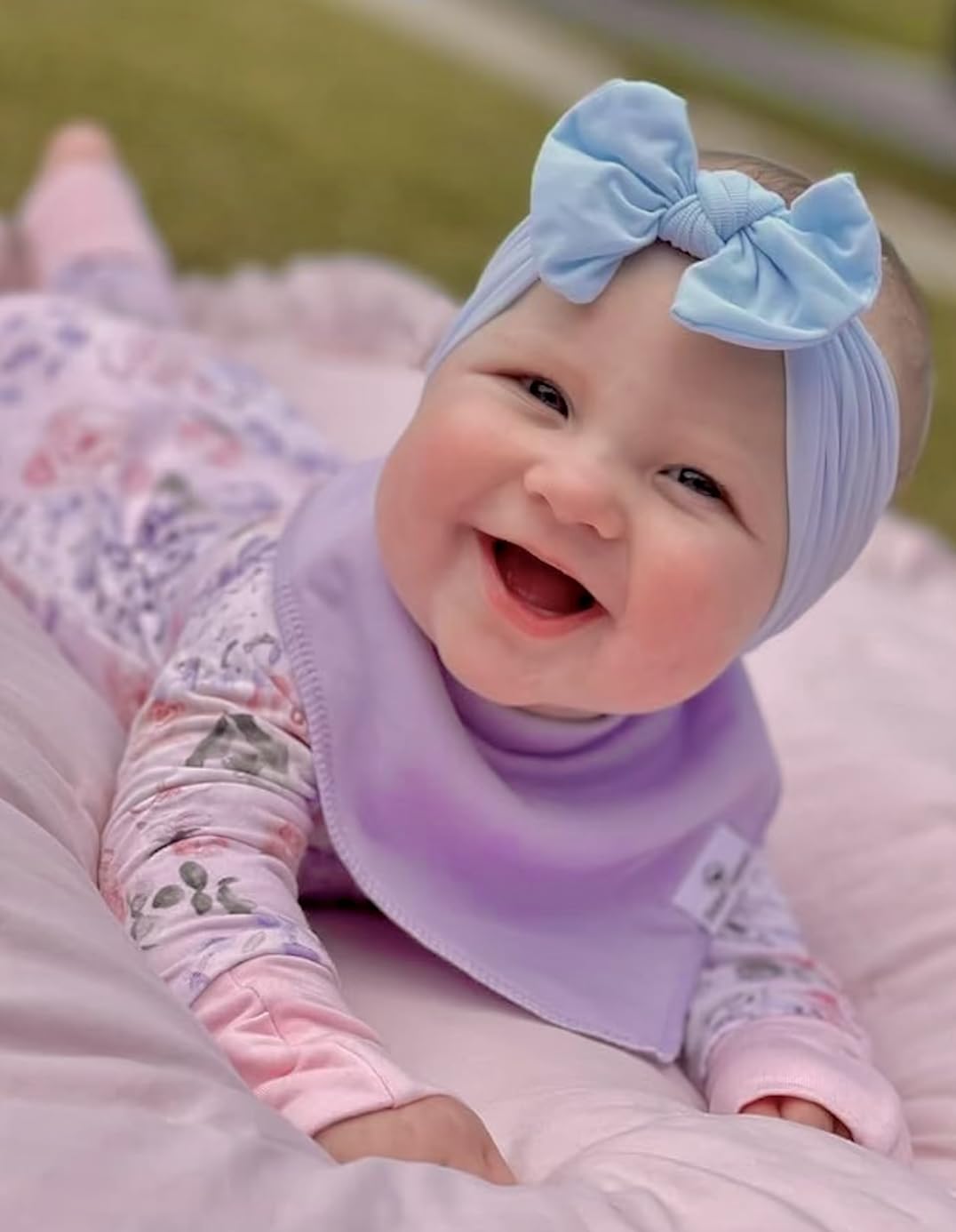 Diaper Squad bibs are machine-washable for easy daily cleaning and quick dry.
