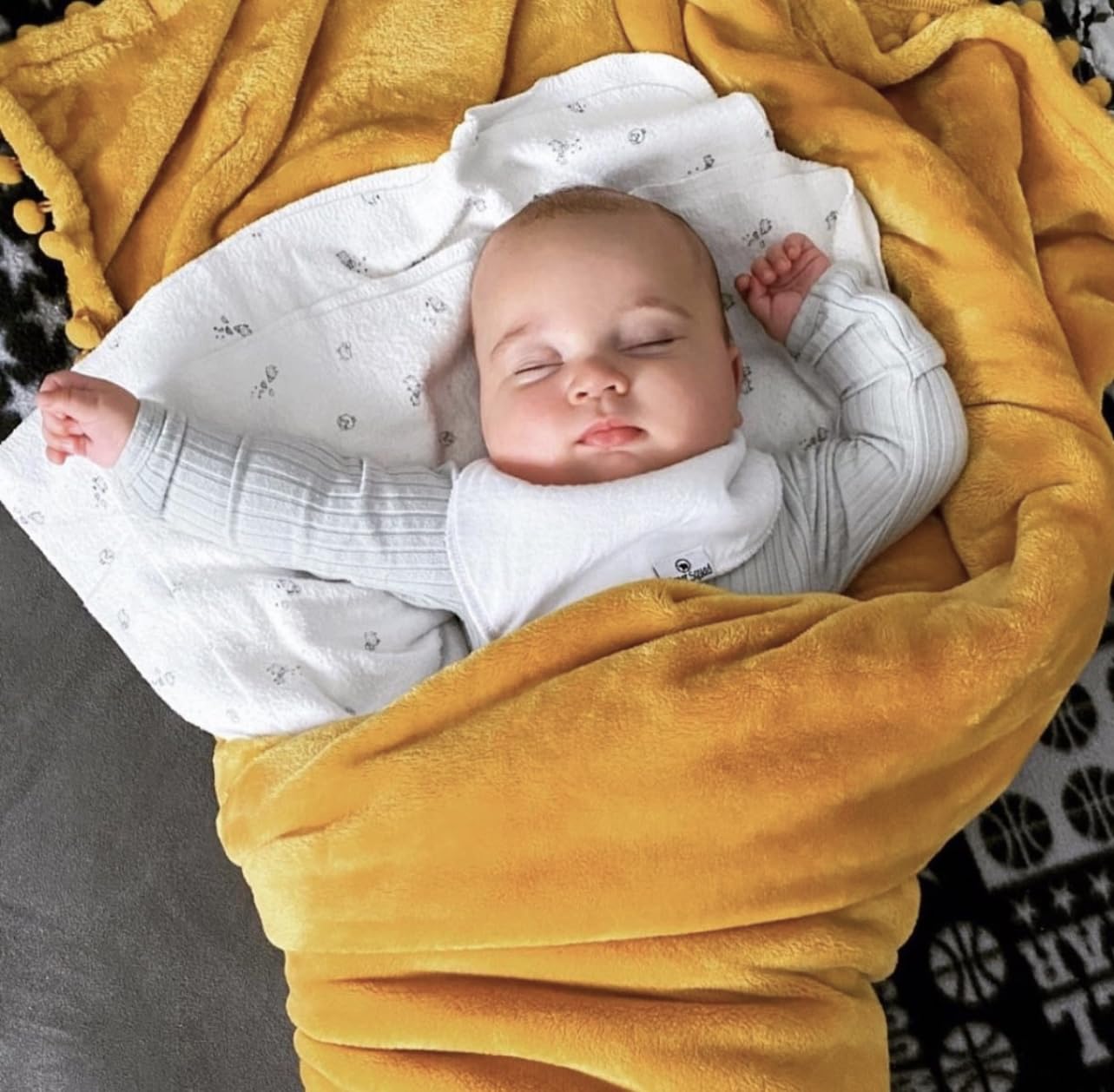 Diaper Squad hypoallergenic bibs gentle on sensitive baby skin