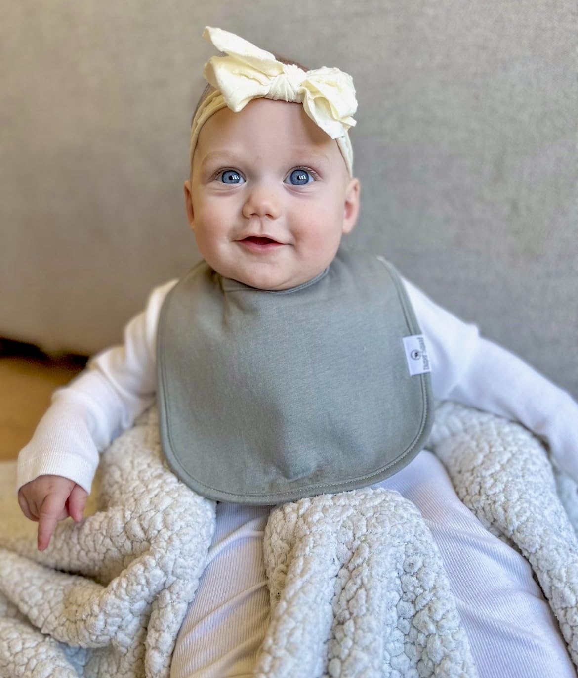 Diaper Squad hypoallergenic snaps highlight adjustable three-size fit for growing babies