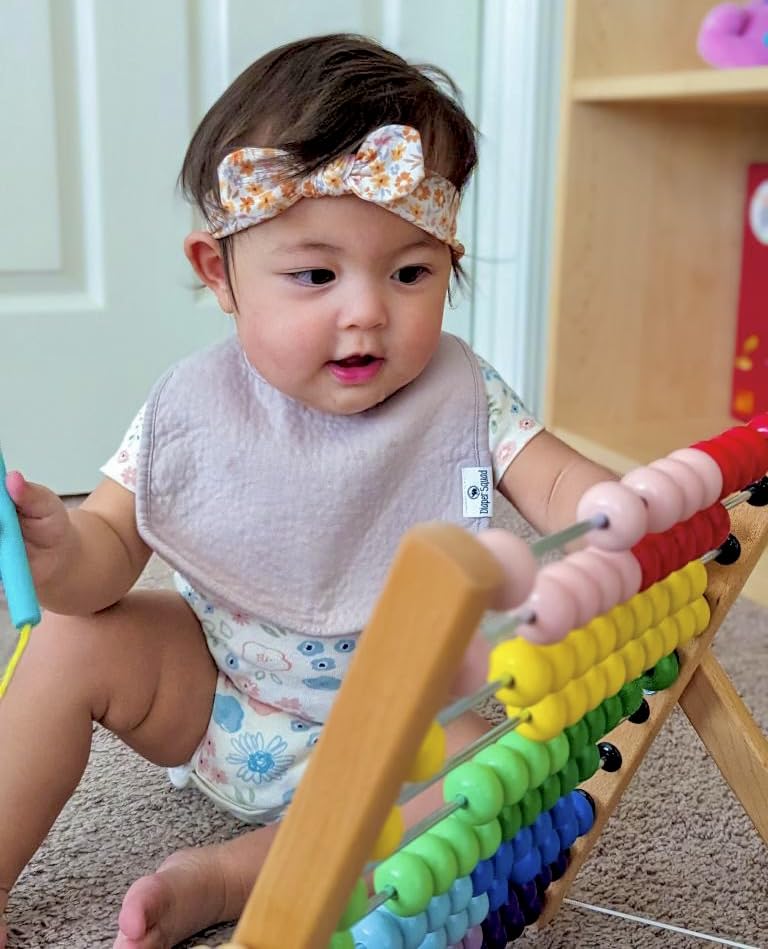 Diaper Squad machine-washable bibs simplify daily care and cleanup