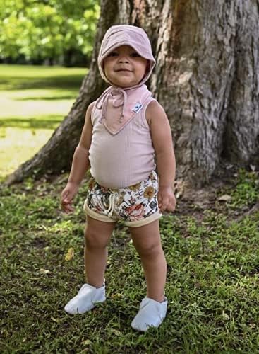 Diaper Squad soft absorbent bibs keep baby dry during teething