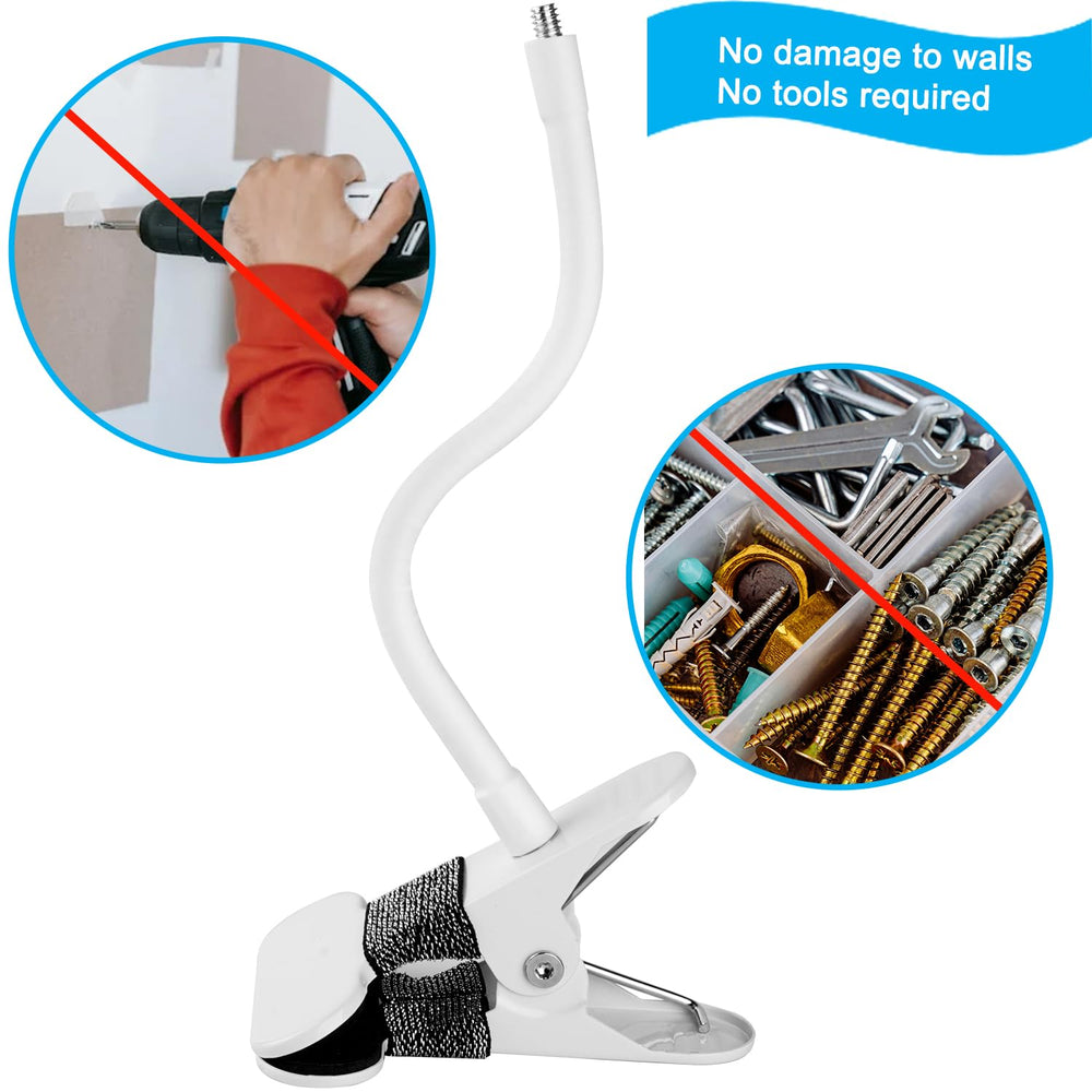 Didalo portable travel clip mount for on-the-go monitoring