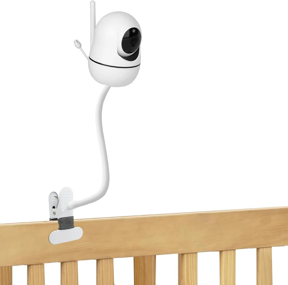 Didalo flexible baby monitor clip mount securely attaches to poles for stable viewing