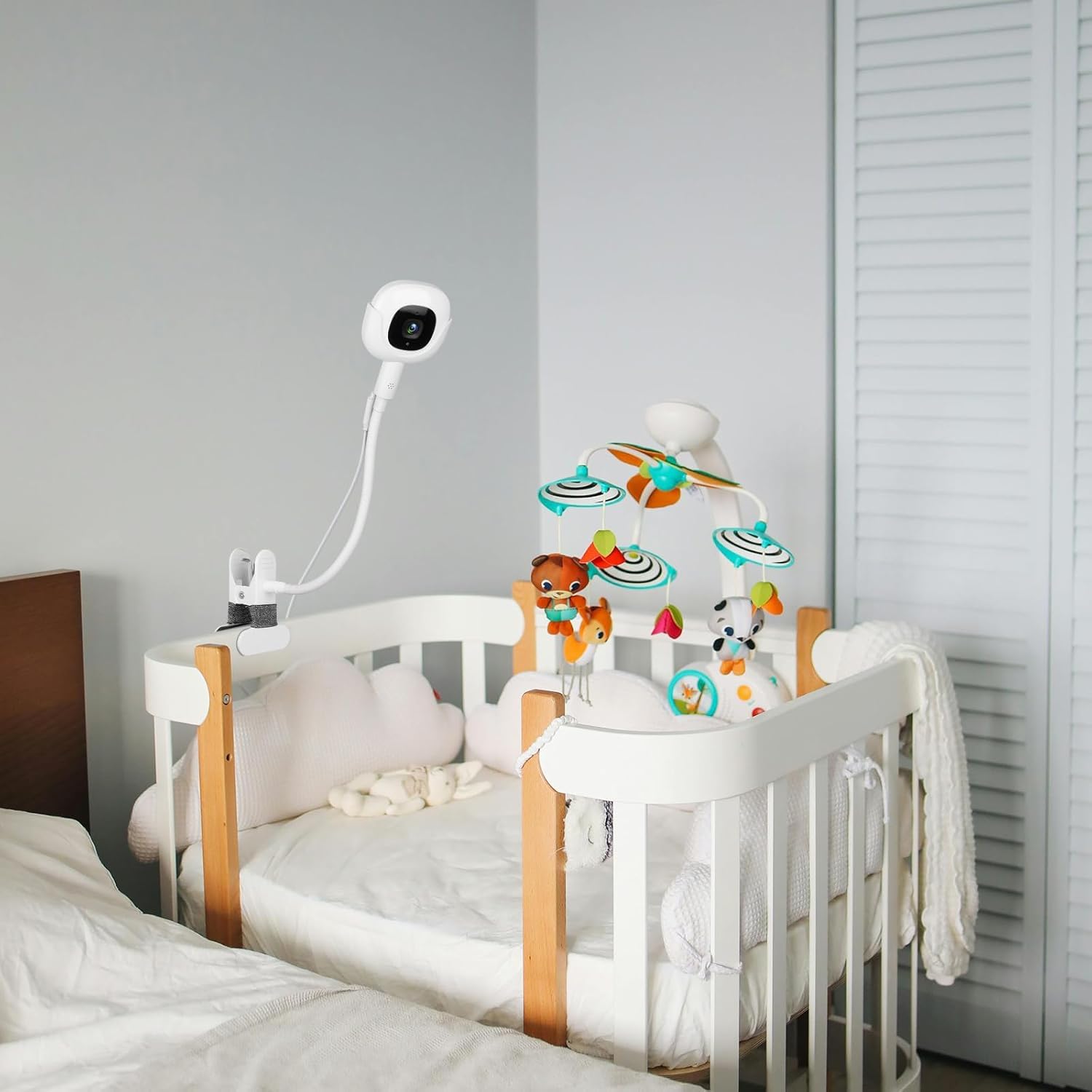 Didalo Nanit Pro clip mount with integrated temperature and humidity sensor