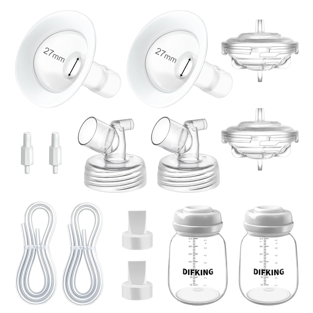 DIFKING 27mm flange provides a natural, comfortable pumping fit.