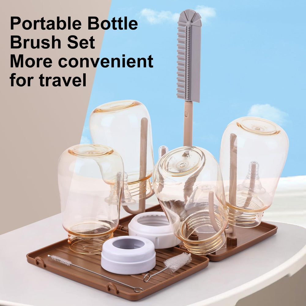 DIJIAMEIYA vertical drying rack showing adjustable shelf heights