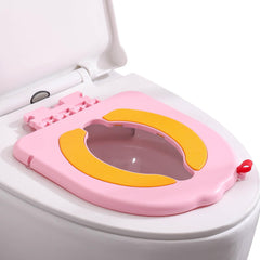 DIJIAMEIYA portable potty seat folds for easy travel and quick setup.