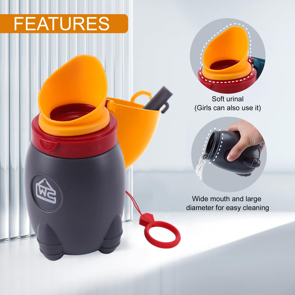 DIJIAMEIYA travel urinal kids in bag-stroller shows lightweight handy option for outings
