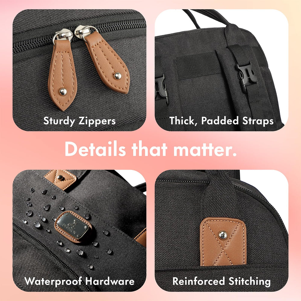 Dikaslon insulated pockets keeping bottles warm or cool during outings