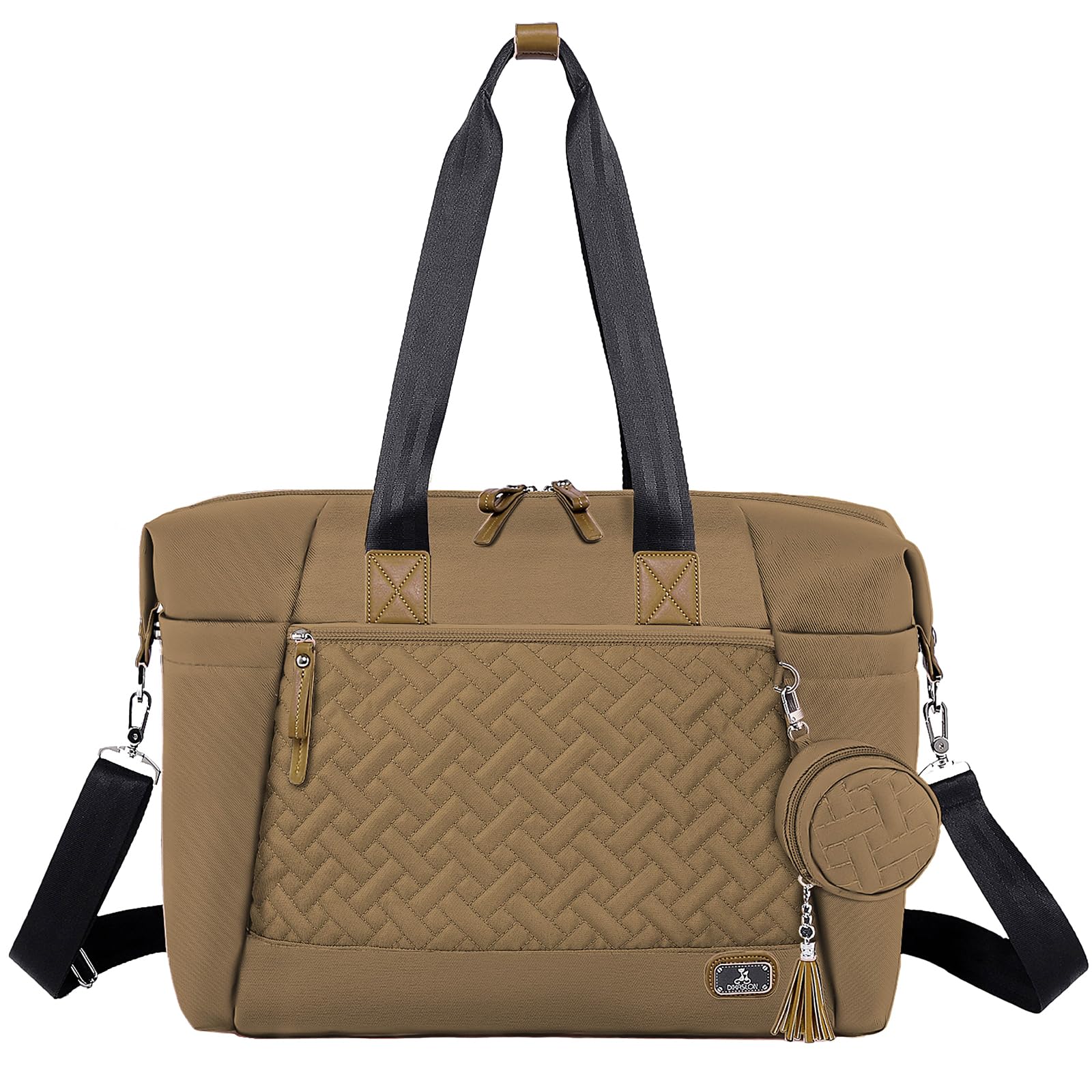 Dikaslon diaper bag tote front pocket organization for quick-access baby items
