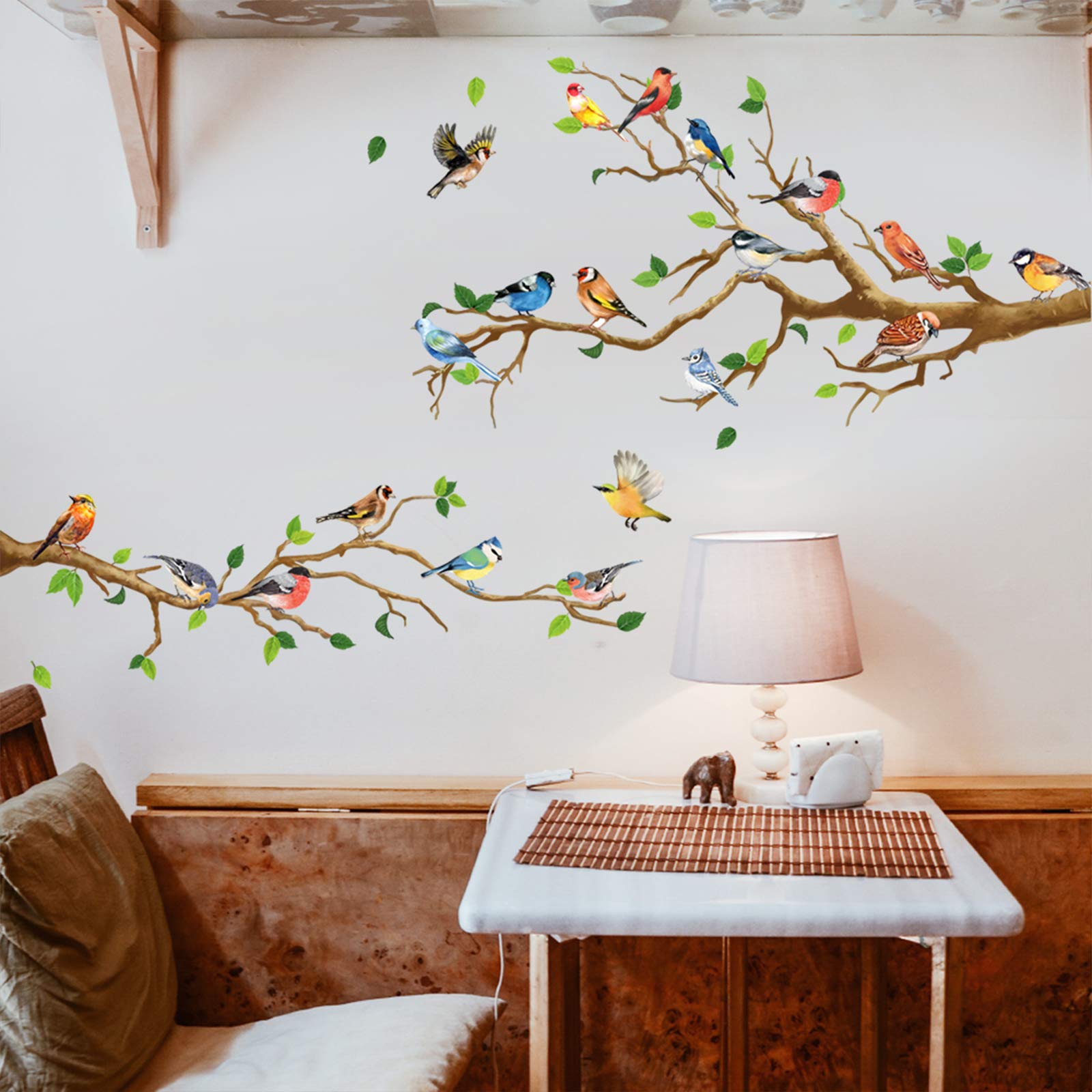 DILIBRA flying bird wall art sticker creates a playful focal point in kids' rooms.