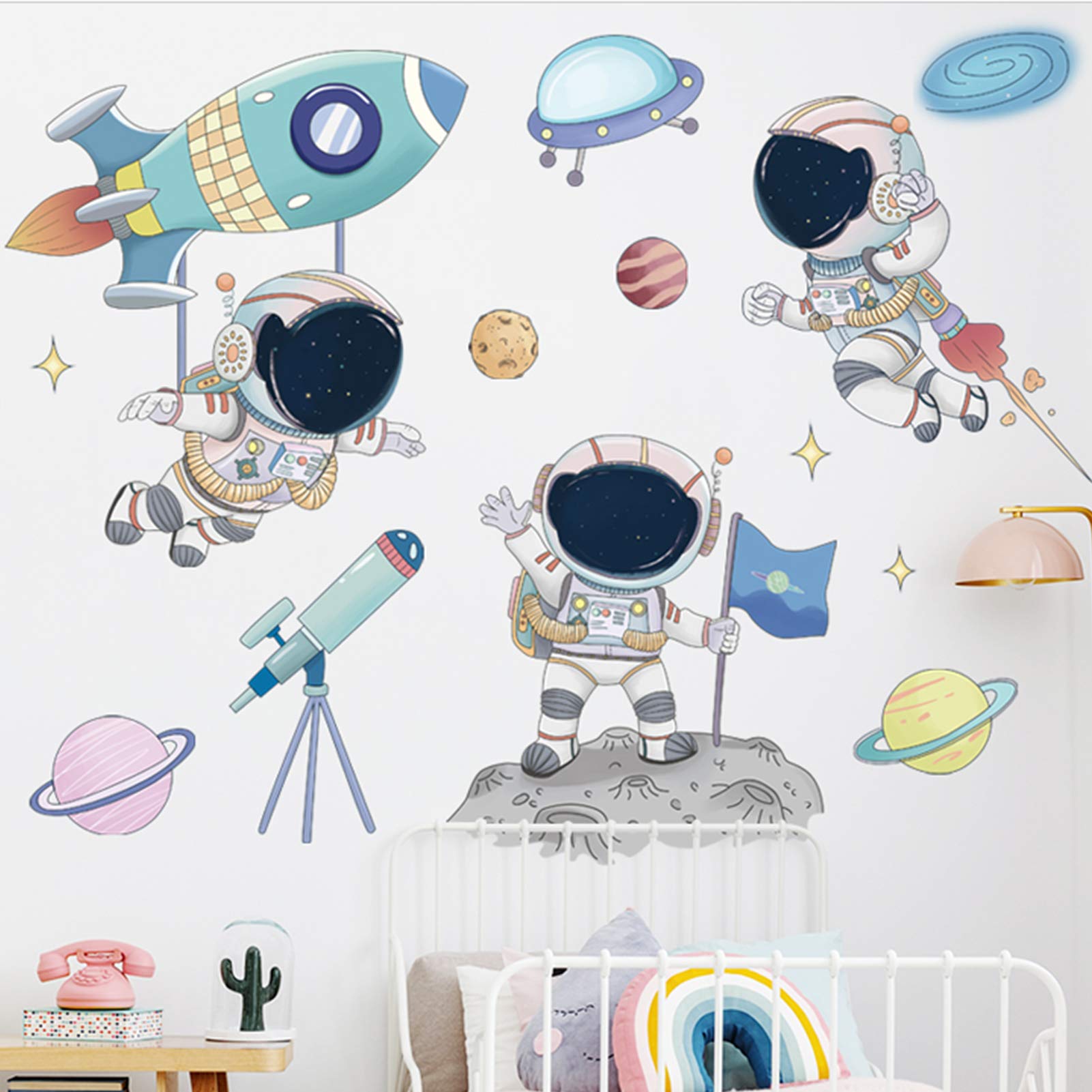 DILIBRA removable vinyl decals easy-peel for flexible room updates