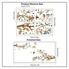 DILIBRA self-adhesive wall decal sticks smoothly and removes cleanly without residue.