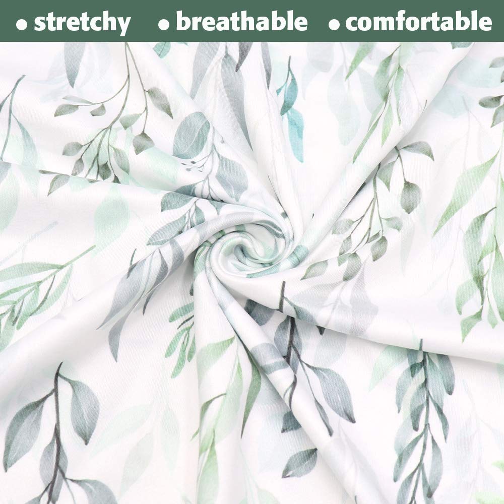 DILIMI newborn lounger cover green leaf with handle enables easy transport
