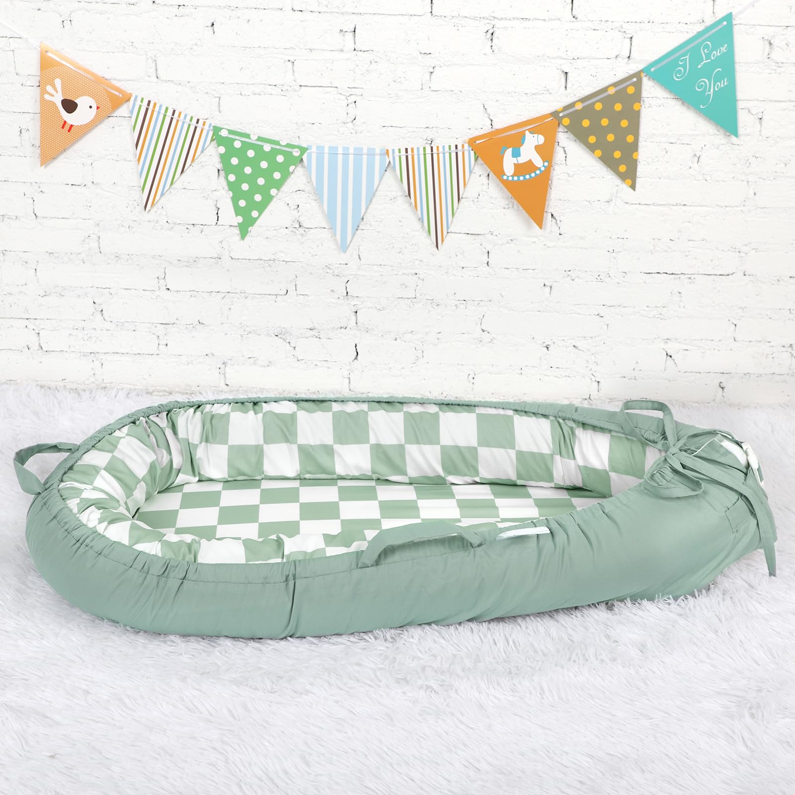 DILIMI lounger cover adjustable ribbon and buckle for best fit