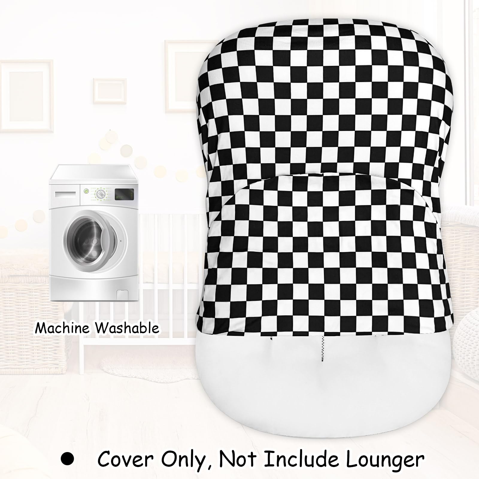 DILIMI machine-washable slipcover; simple care keeps loungers clean for everyday use.