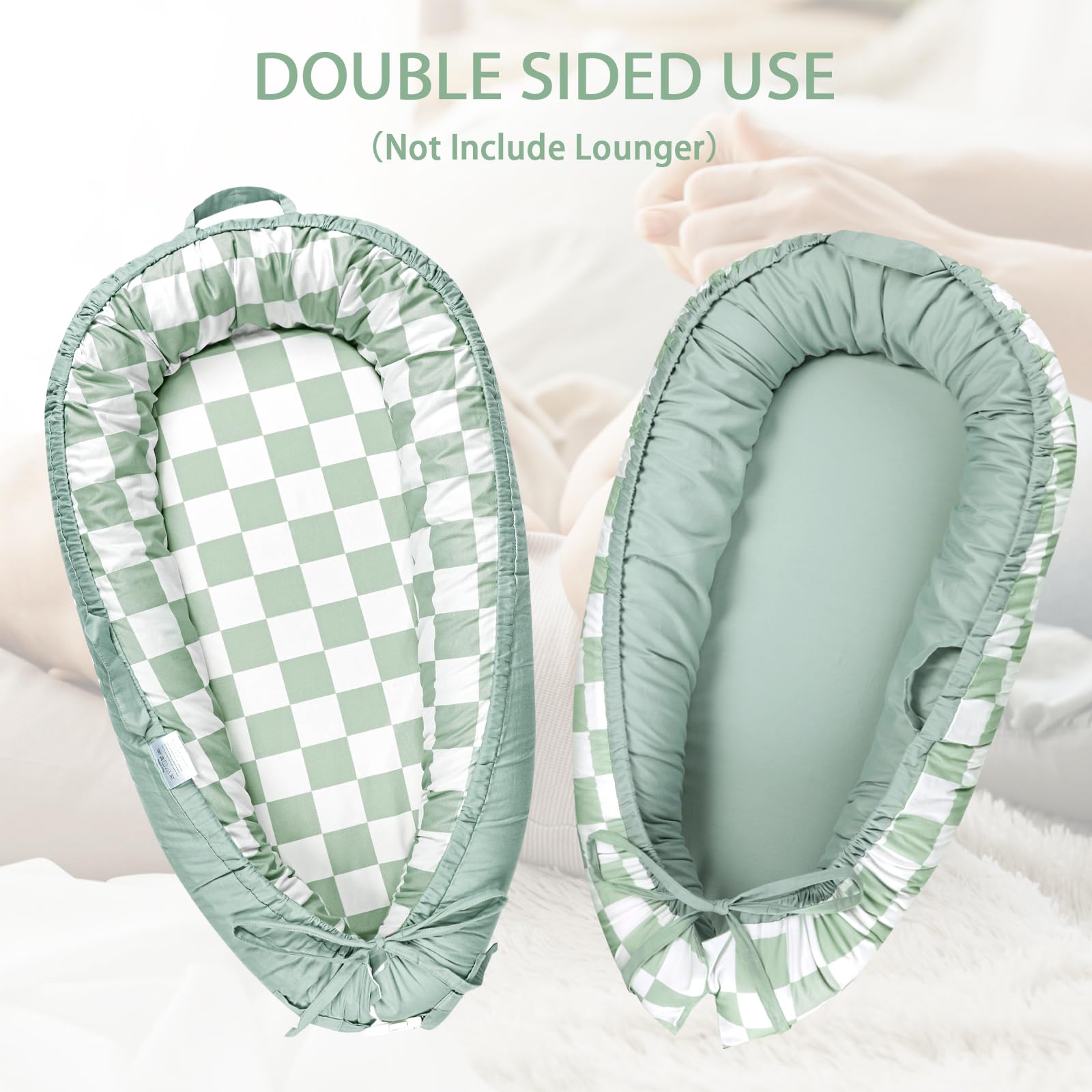 DILIMI machine-washable cover simplifies cleanup for busy parents