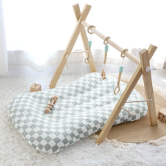 DILIMI muslin soft-touch cover highlights gentle fabric ideal for sensitive baby skin